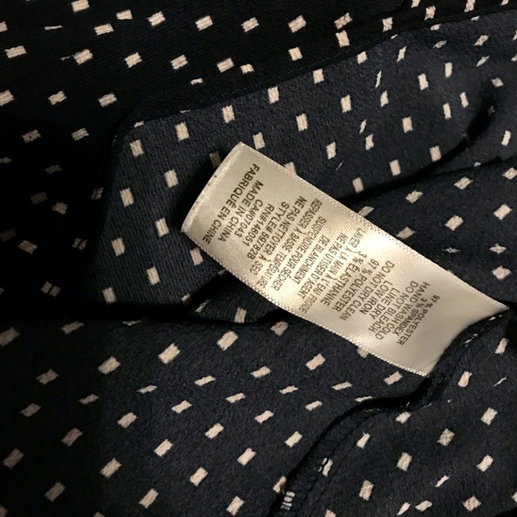 SMALL BLUE & WHITE MONTEAU MINI DRESS - Picture 10 of 10